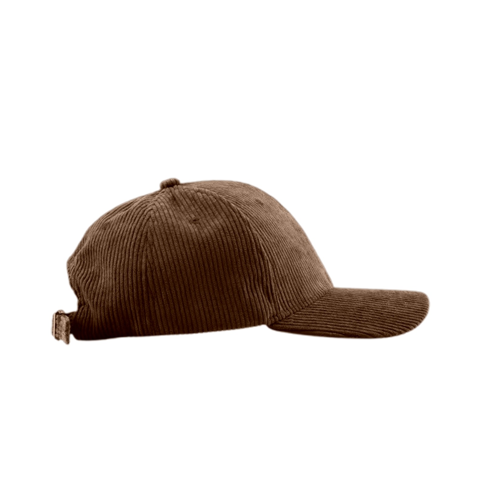 thumbnail image 5 of Gorra de béisbol unisex de pana - Textura suave, visera, correa ajustable - Informal/para actividades al aire libre, 5 of 8